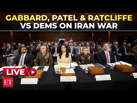 ‘Why don’t you answer?’: Patel, Gabbard & Ratcliffe GRILLED on Iran war | House hearing LIVE