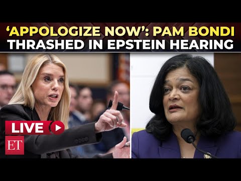 ‘Will you apologize to the Epstein survivors now?’: Dems unleash on Pam Bondi in explosive hearing