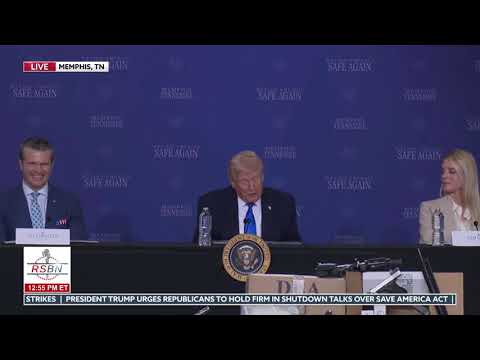FULL EVENT: President Trump Hosts Memphis Safe Task Force Roundtable – 03/23/26