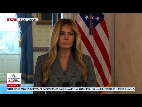 WATCH: First Lady Melania Trump Addresses Epstein Lies and Rumors – 4/9/26