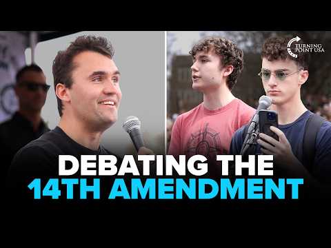 Charlie Kirk Breaks Down the Reality of Birthright Citizenship | Debate Compilation
