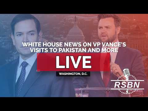 LIVE: White House News: President Trump’s Blockade in Iran, VP Visits Pakistan, and More – 4/13/26