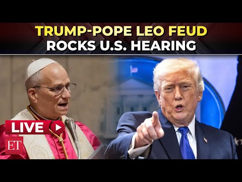 LIVE | Vatican diplomacy under fire as Trump-Pope feud explodes at US Helsinki Commission hearing
