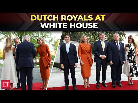 Trump, Melania receive Dutch King Willem-Alexander and his wife for dinner at White House
