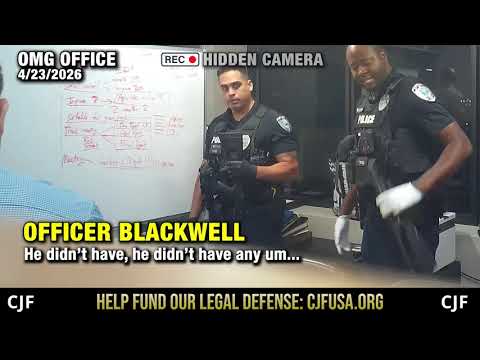 🚨WATCH: West Palm Beach Police Dept Enters O’Keefe Newsroom To Confiscate My Firearms Last Night