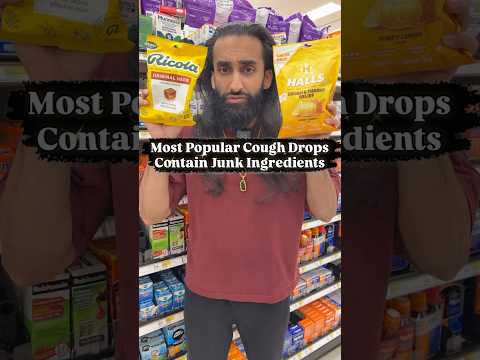 Most Popular Cough Drops Contain Junk Ingredients #cough #coughdrops