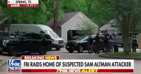 FBI Raids Texas Home of 20-Year-Old Suspect Accused of Throwing Molotov Cocktail at OpenAI CEO Sam Altman’s Home