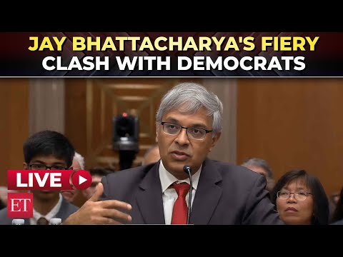 LIVE | NIH Director Jay Bhattacharya gets into heated exchange with Democrats on vaccine policy