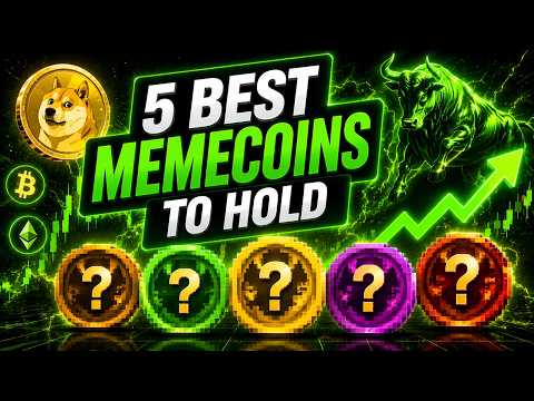 5 BEST MEMECOINS to Hold Until The NEXT BULL RUN! 5 BEST MEMECOINS to Hold Until The NEXT BULL RUN!