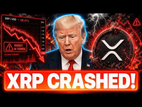 XRP JUST CRASHED OVERNIGHT… HERE’S WHY (THIS IS NOT GOOD)