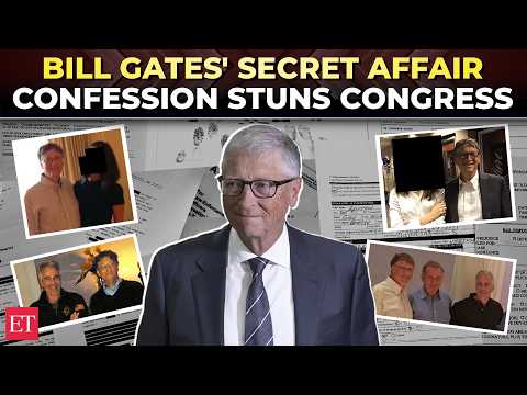 ‘Epstein used my SECRET AFFAIRS as leverage!’: Bill Gates makes shocking ‘ADMISSION’ in Congress
