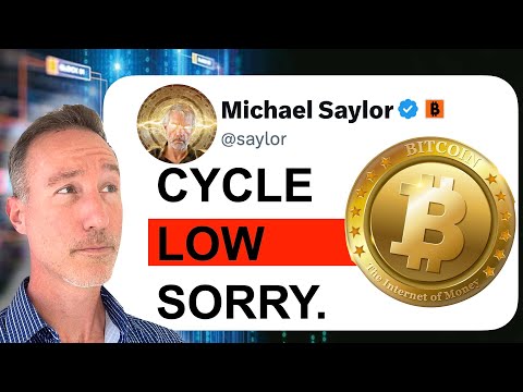 Saylor’s Problem Isn’t Bitcoin’s Problem. Big PullBack.
