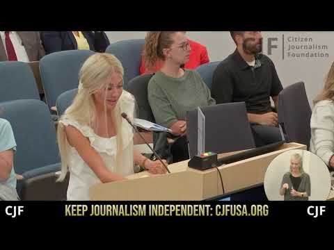 Multiple concerned citizens in Las Vegas came out to the CCSD school board meeting tonight