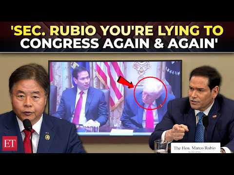 ‘Trump was asleep right next to you; why are you lying?’: Lieu traps Rubio with video in fiery clash