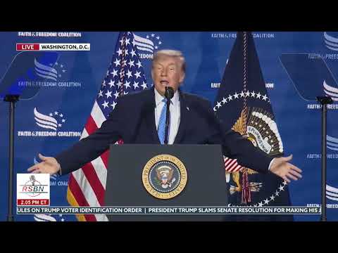 FULL SPEECH: President Trump Delivers Remarks at Faith & Freedom Policy Meeting – 06/26/26