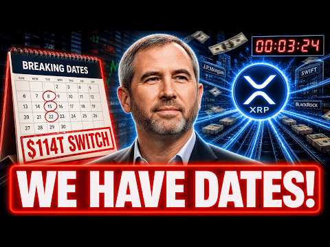 XRP HOLDERS: WE FINALLY HAVE THE DATES! 4T SWITCH INCOMING