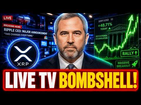 RIPPLE CEO JUST DROPPED IT ON LIVE TV! XRP HOLDERS PAY ATTENTION!
