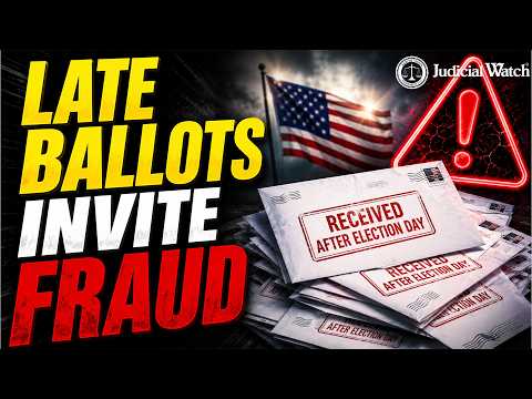 FITTON: Late Ballots Invite Fraud! FITTON: Late Ballots Invite Fraud!
