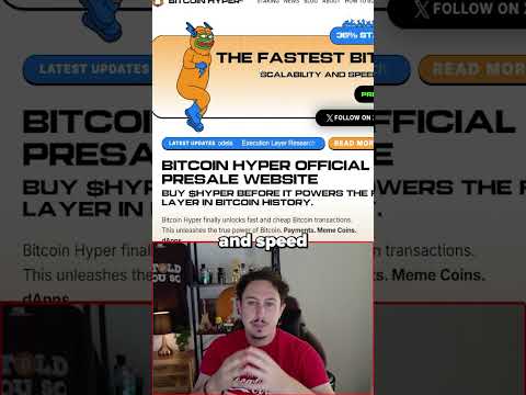 BITCOIN HYPER WILL SHOCK THE CRYPTO MARKET!! #bitcoin #crypto