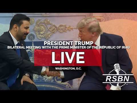 REPLAY: POTUS Holds a Bilateral Meeting With The Prime Minister Of The Republic Of Iraq – 7/14/26