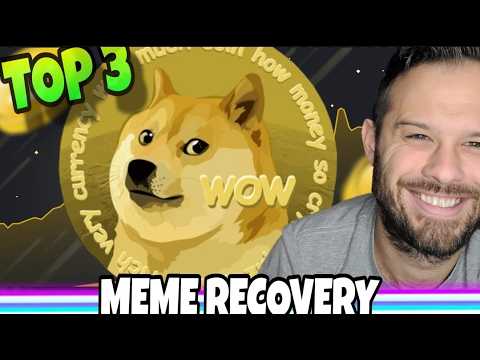 Top 3 Meme Coin Recovery Analysis! Can Dogecoin, SHIB And MemCore Rise Again?