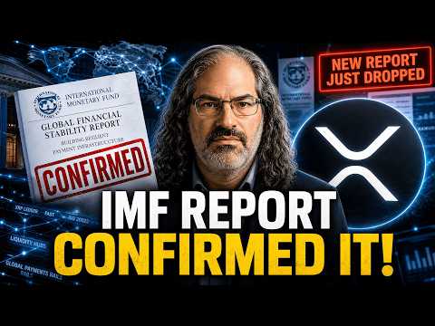 IMF NEW REPORT JUST DROPPED! THEY CONFIRMED XRP!?!