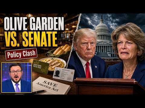 Trump just pounced after Olive Garden smoked the Senate on photo ID, and it gets worse