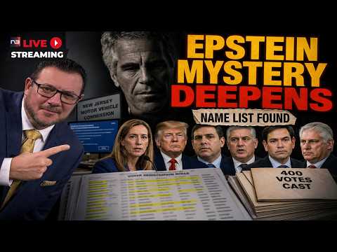 LIVE: 6,600 Illegals on NJ Rolls as Dems Implode Live