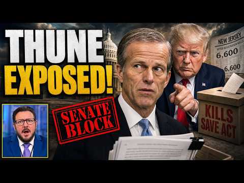 Trump Just Pressured John Thune as 6,600 Hit New Jersey Rolls, and it gets worse fast.