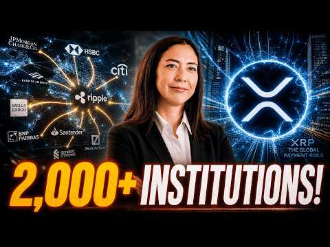 NO WAY! RIPPLE JUST MADE A MASSIVE XRP MOVE (2,000+ INSTITUTIONS!)