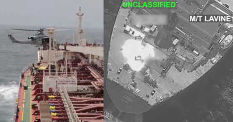 WATCH: US Central Command Releases Footage After Boarding Comoros-flagged Tanker and Disabling Mozambique-Flagged Tanker During Naval Blockade on Iran