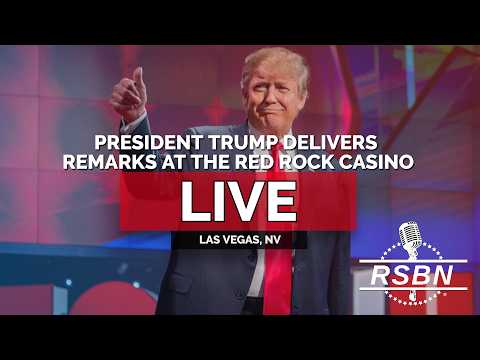 REPLAY: President Trump Delivers Remarks at the Red Rock Casino in Las Vegas, NV – 08/05/26