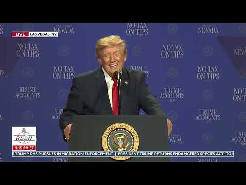 FULL SPEECH: President Trump Delivers Remarks to a Packed Red Rock Crowd in Vegas – 08/05/26