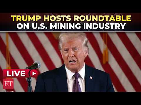 LIVE | Trump hosts high-stakes American mining roundtable at the State Department