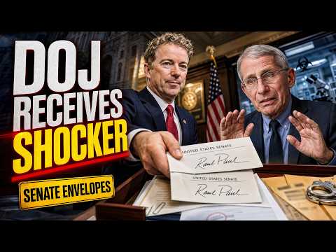 Urgent: Rand Paul Hand-Carried Fauci Prosecution Letters Into Main Justice, See Who Got Them