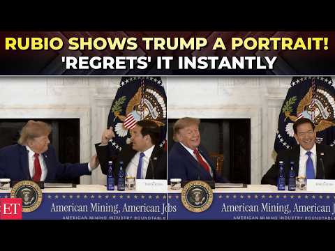‘I’m taking it with me!’: Rubio accidentally tips off Trump about painting, ‘regrets’ it instantly