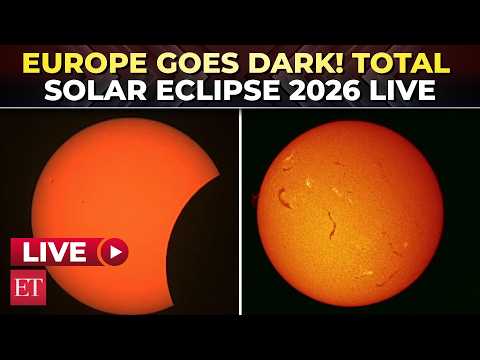 Solar Eclipse 2026 LIVE: Spain, Iceland witness rare celestial spectacle as day turns dark