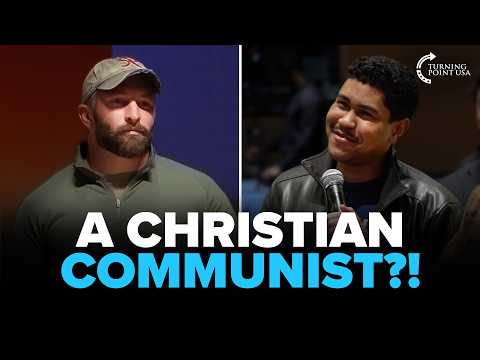 Student Argues Communism Better Aligns With Christian Values Than Capitalism | Shane Winnings