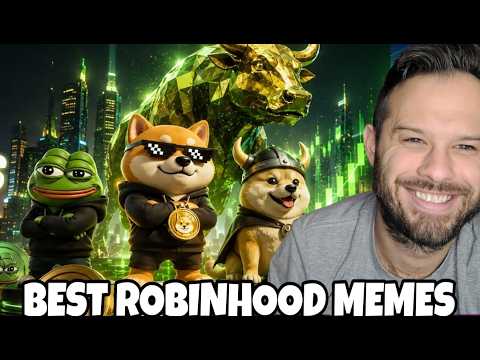 The Best Robinhood Meme Coins To Buy In August 2026!