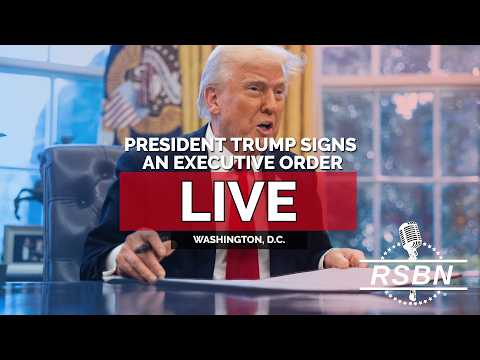LIVE REPLAY: President Trump Signs an Executive Order – 08/03/26