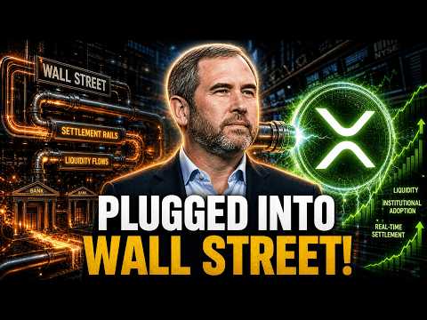 XRP JUST GOT PLUGGED INTO WALL STREET’S FINANCIAL PLUMBING! (LISTEN NOW!)