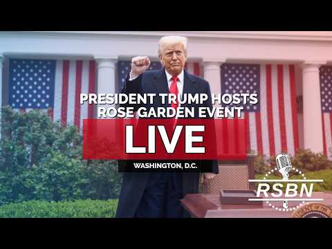 REPLAY: Pres. Trump Hosts Rose Garden Event & Sec. Bessent Holds “Economic D-Day” Presser – 8/24/26
