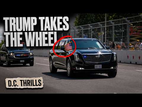 Revealed: Trump Grabbed The Beast’s Wheel On Pennsylvania Ave, And Johnson Wants A Bigger Crowd
