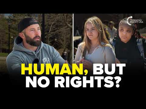 Student Admits the Unborn Are Human—Then Her Argument Falls Apart | Shane Winnings