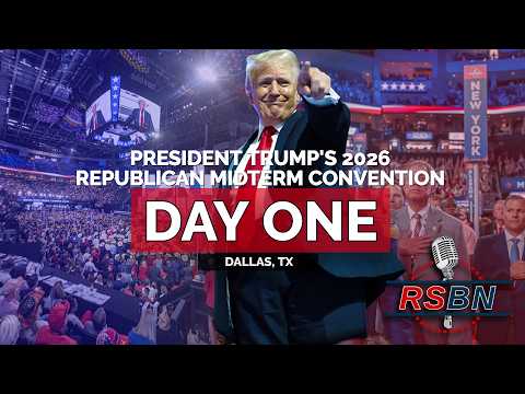 LIVE: President Trump‘s 2026 Republican Midterm Convention: Day One – 9/9/26