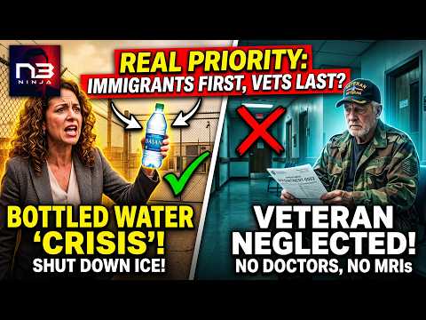 SICKENING: Dems Cry Over “Bottled Water” at ICE While Vets Suffer at the VA!