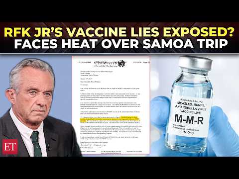 ‘RFK Jr. lied to Congress about 2019 Samoa trip?’ Explosive letter challenges his vaccine claims