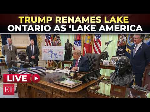 Trump LIVE | POTUS  declares ‘Lake Ontario’ is now ‘Lake America’: ‘Effective Immediately’