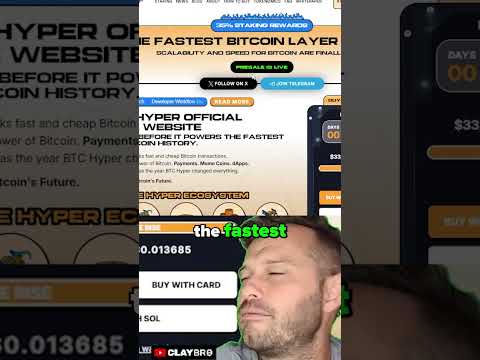 BITCOIN HYPER IS CHANGING THE GAME!! 🔥🔥 #crypto BITCOIN HYPER IS CHANGING THE GAME!! 🔥🔥 #crypto
