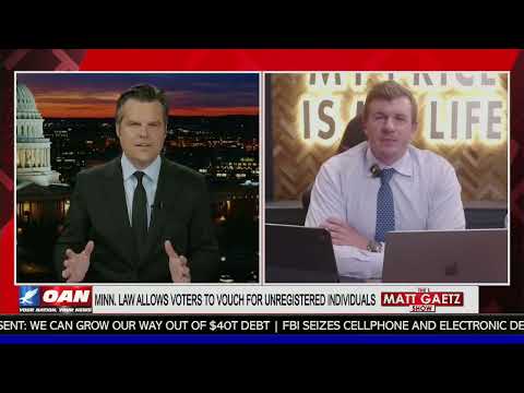 Matt Gaetz Interviews James O’Keefe Following Minnesota Election Investigations